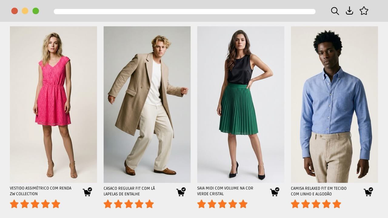 Depois do Provador Virtual